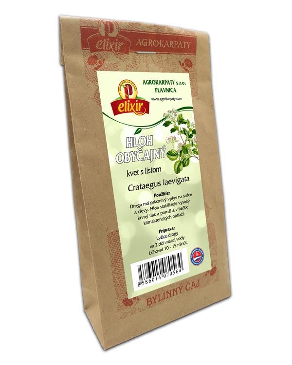 Produktové balenie Hloh obyčajný - kvet s listom