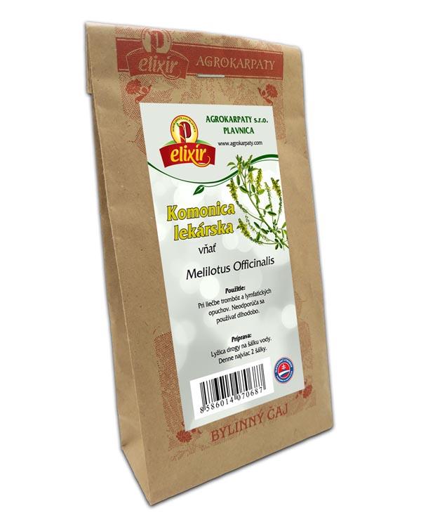 Produktové balenie Komonica lekárska - vňať