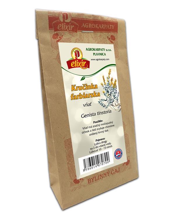 Produktové balenie Kručinka farbiarska - vňať