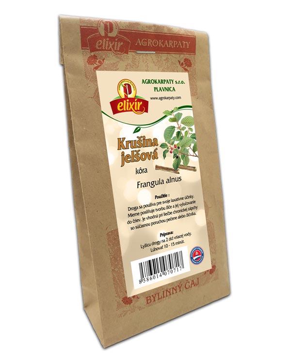 Produktové balenie Krušina jelšová - kôra