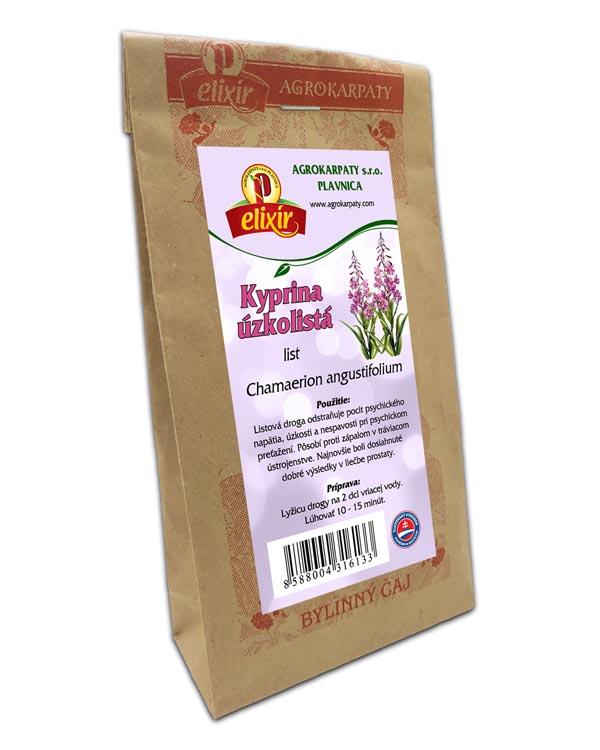 Produktové balenie Kyprina úzkolistá - list