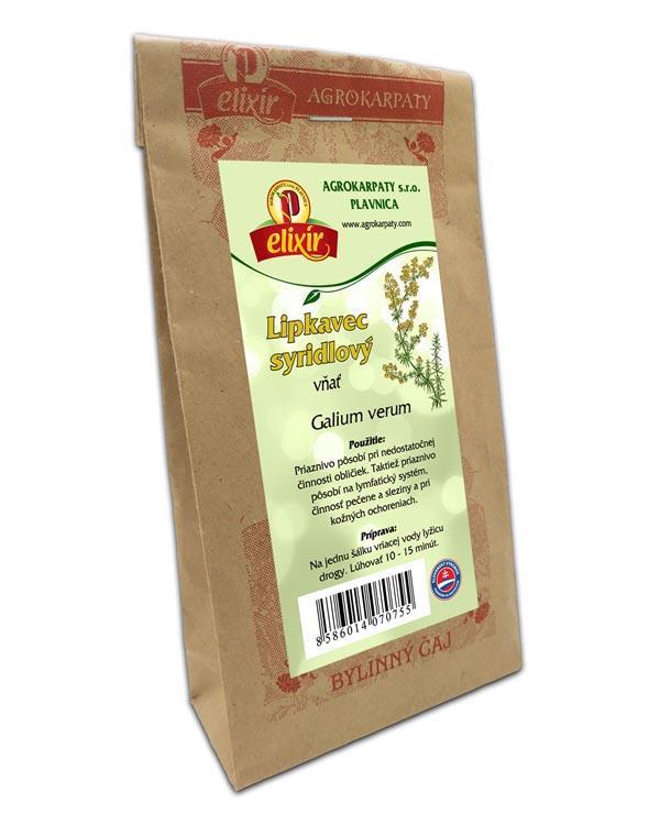 Produktové balenie Lipkavec syridlový - vňať