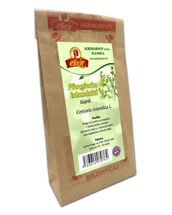 Produktové balenie Pľuzgierka islandská - lišajník