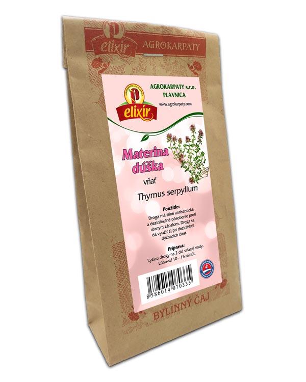 Produktové balenie Materina dúška - vňať