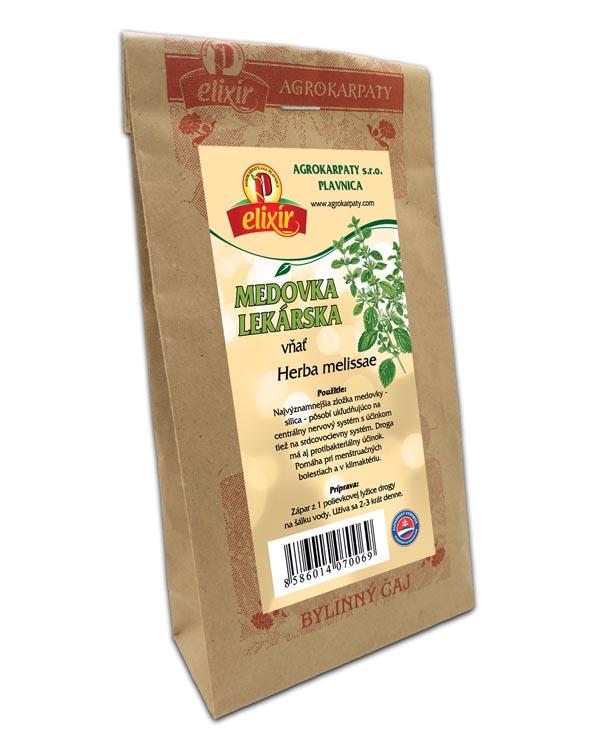 Produktové balenie Medovka lekárska - vňať