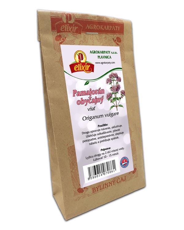 Produktové balenie Pamajorán obyčajný - vňať