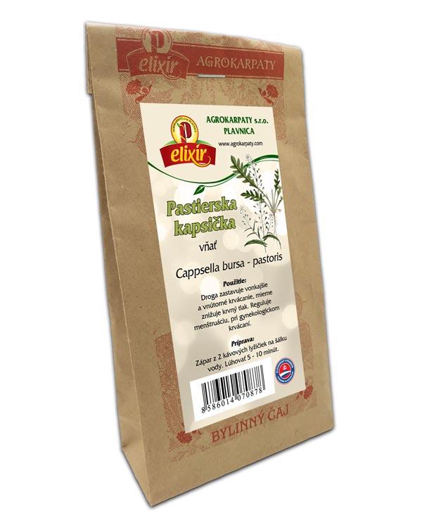 Produktové balenie Pastierska kapsička - vňať