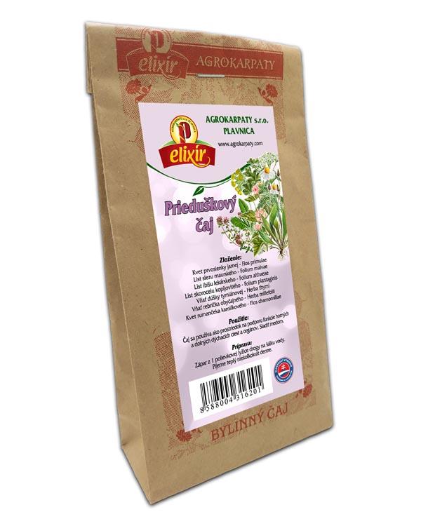 Produktové balenie Prieduškový čaj - sypaný