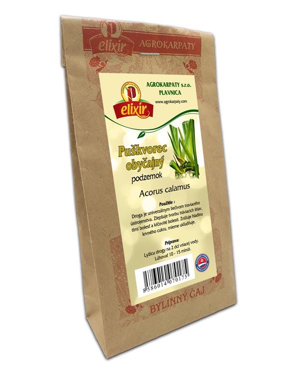 Produktové balenie Puškvorec obyčajný - podzemok
