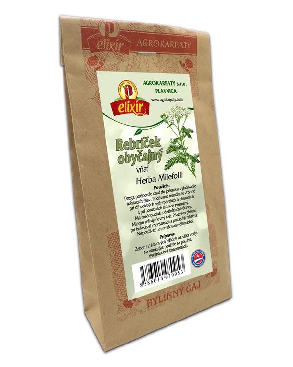 Produktové balenie Rebríček obyčajný - vňať