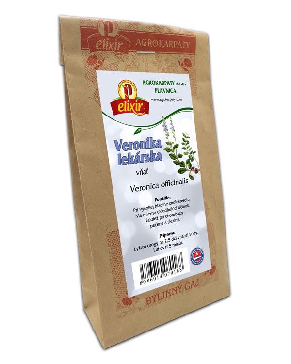 Produktové balenie Veronika lekárska - vňať
