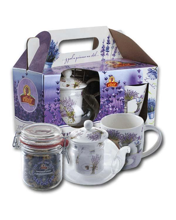 Produktové balenie Levanduľa - čajový set
