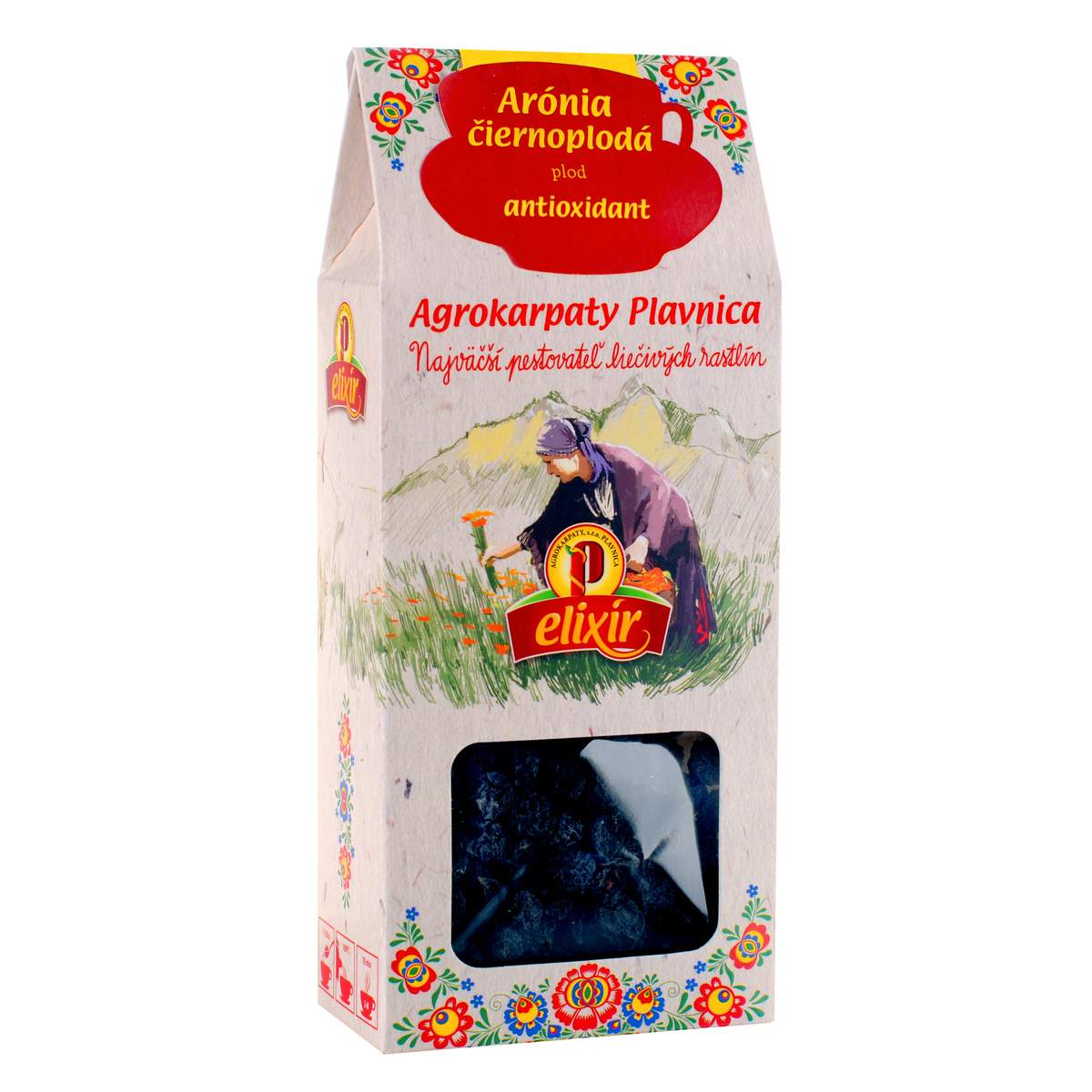 Produktové balenie Arónia čiernoplodá - plod (Babkine sypané čaje)