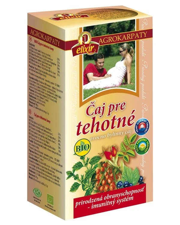 Produktové balenie Čaj pre tehotné ženy BIO
