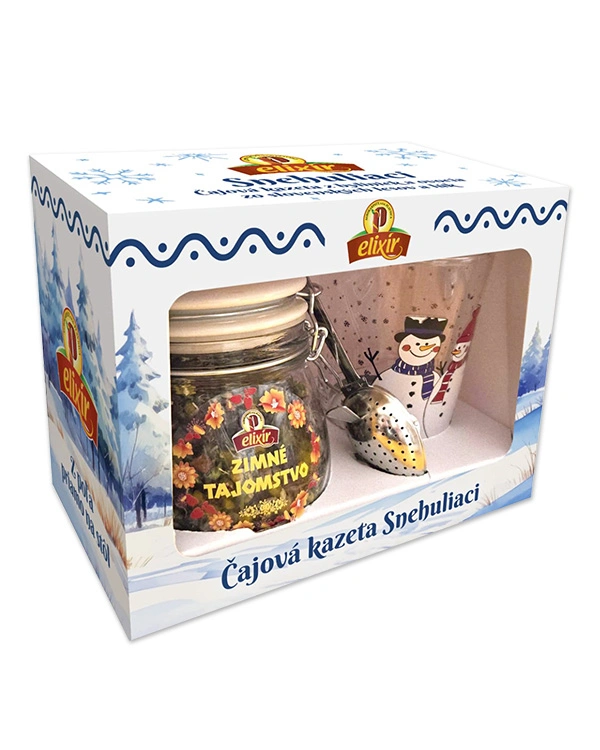 Produktové balenie Čajová kazeta Snehuliaci