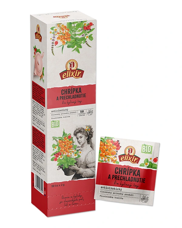 Produktové balenie BIO chrípka a prechladnutie - zásobník