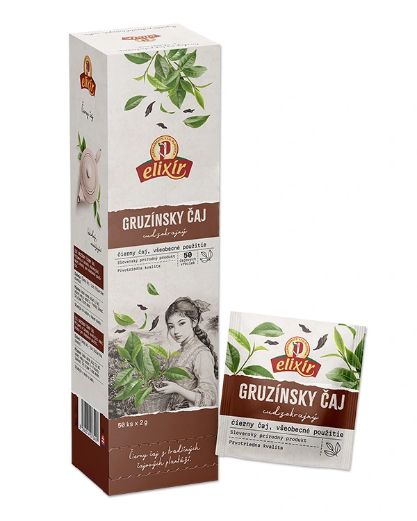 Produktové balenie Čierny čaj - zásobník