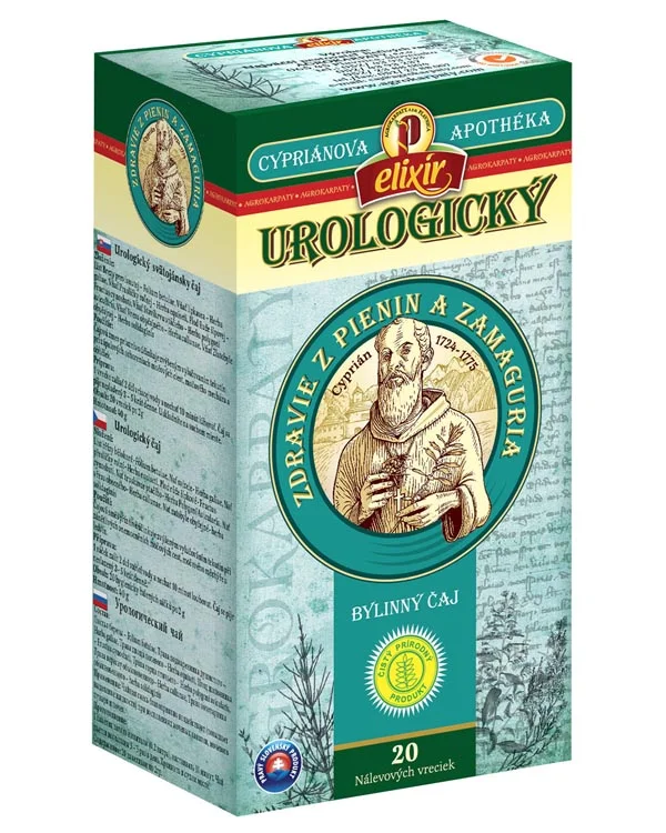 Produktové balenie Urologický, bylinný čaj - Cypriánová apothéka