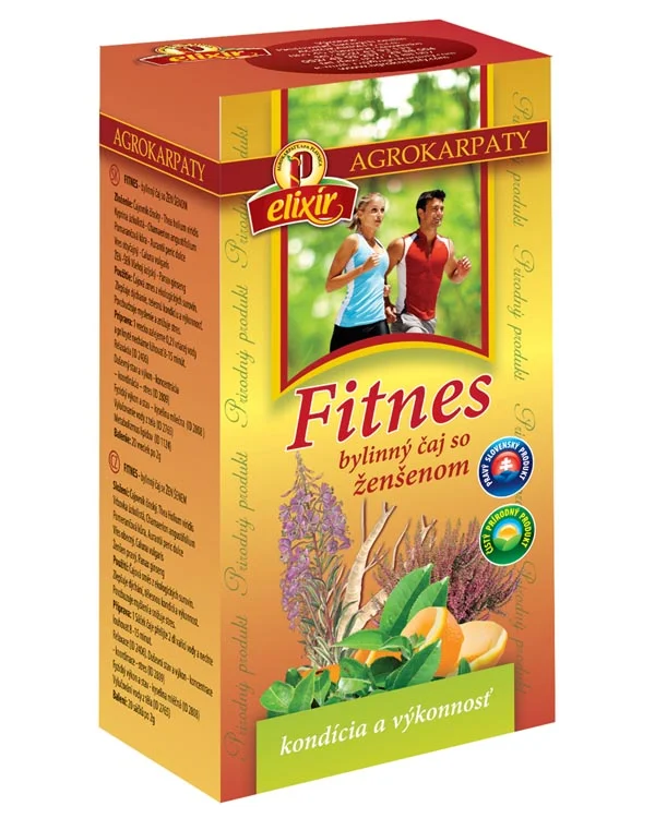 Produktové balenie Fitnes so žen-šeňom