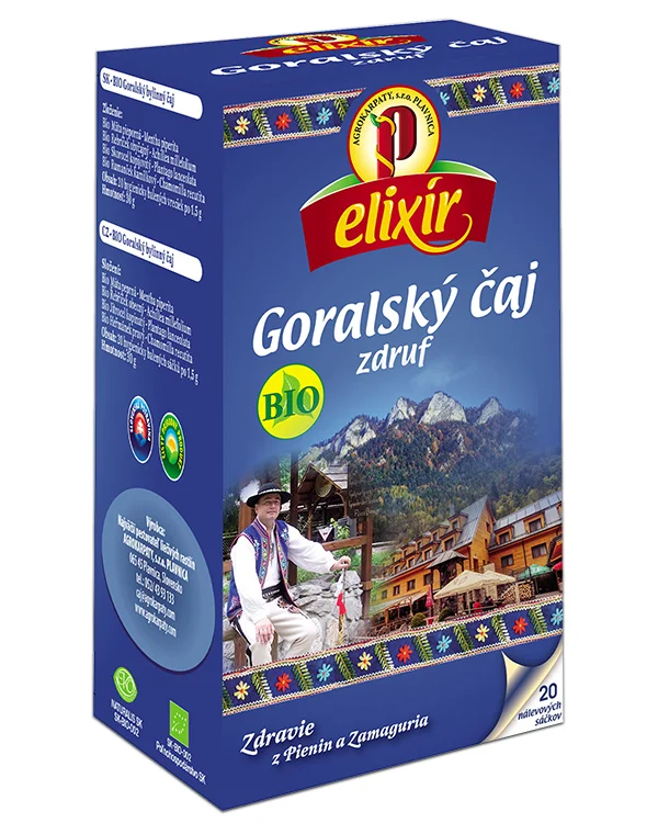 Produktové balenie BIO Goralský čaj