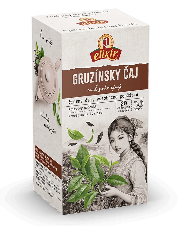 Produktové balenie Gruzínsky čierny čaj