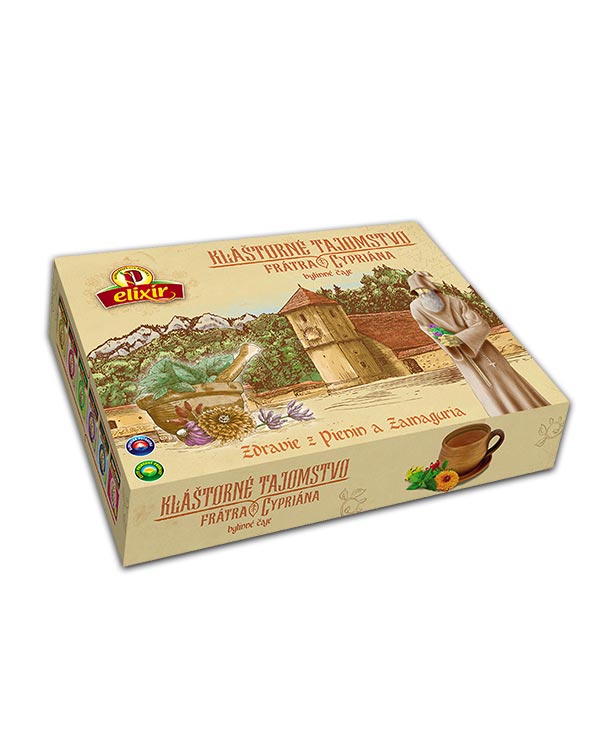 Produktové balenie Kláštorné tajomstvo Frátra Cypriána