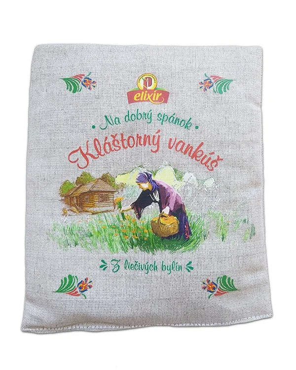 Produktové balenie Kláštorný vankúš z liečivých bylín