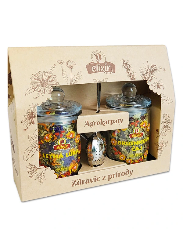 Produktové balenie Zdravie z prírody - sypané čaje s čajítkom