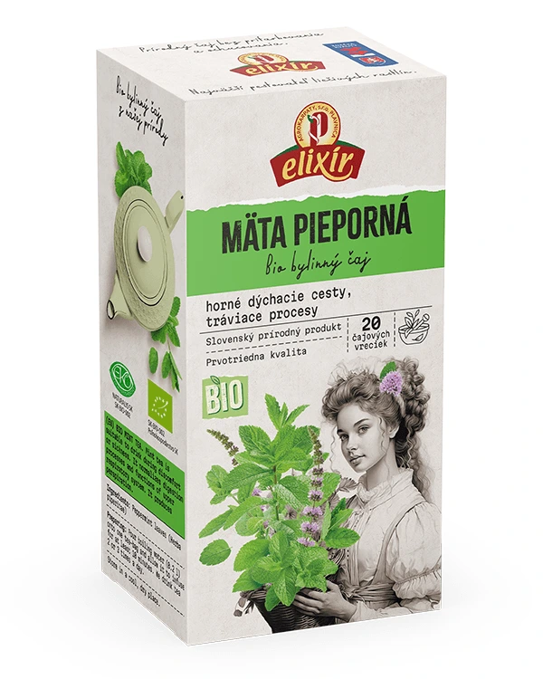 Produktové balenie Mäta pieporná BIO