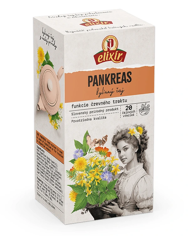 Produktové balenie Kláštorný čaj pankreas