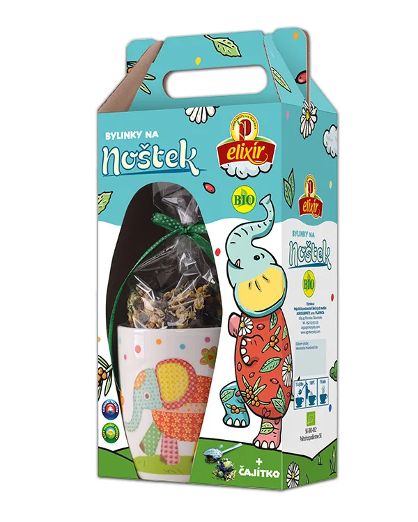Produktové balenie BIO Noštek - bylinný čaj