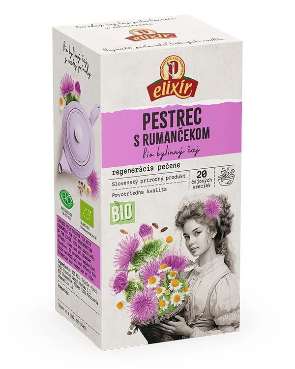 Produktové balenie Pestrec s rumančekom BIO