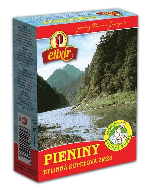 Produktové balenie Pieniny bylinkový kúpeľ