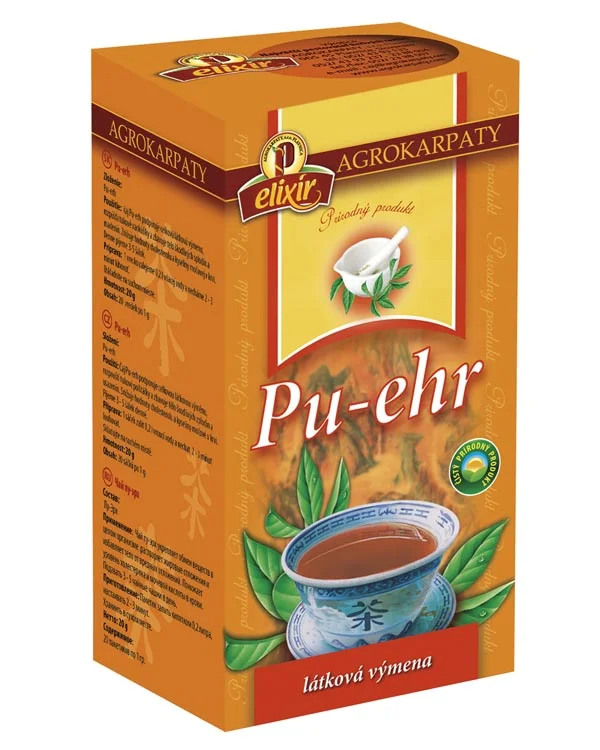 Produktové balenie PU-ERH
