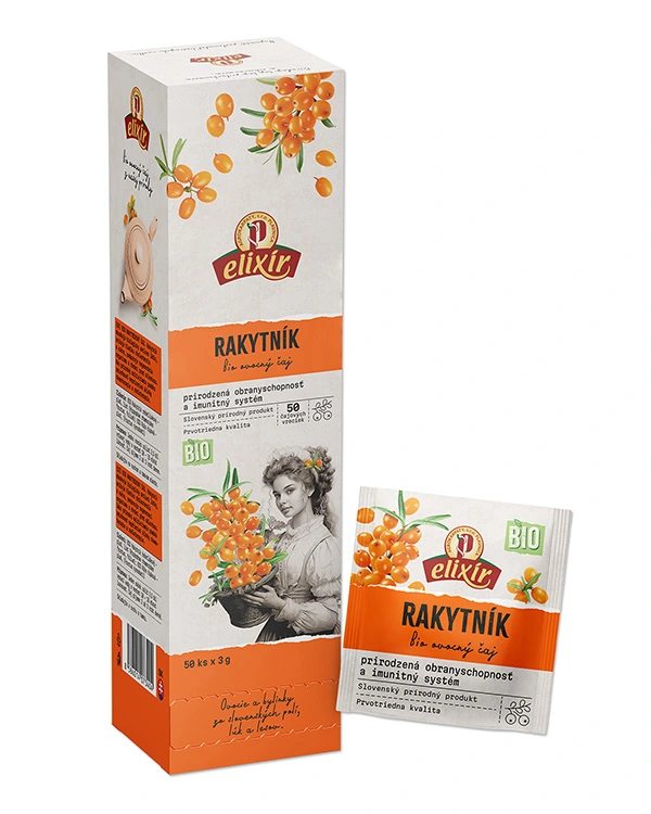 Produktové balenie BIO rakytník - zásobník