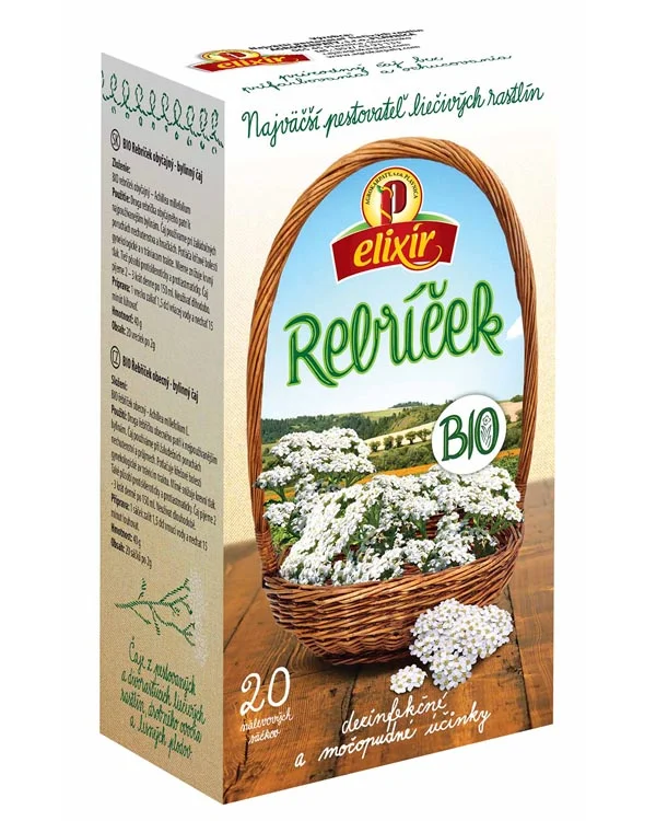 Produktové balenie Rebríček obyčajný BIO