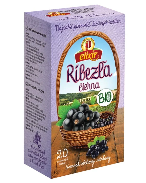 Produktové balenie Ríbezľa čierna BIO