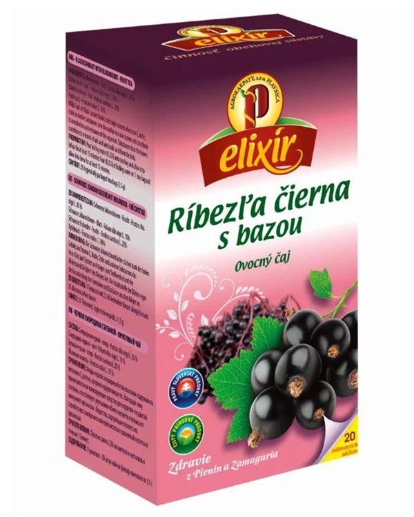 Produktové balenie Ríbezľa čierna s bazou