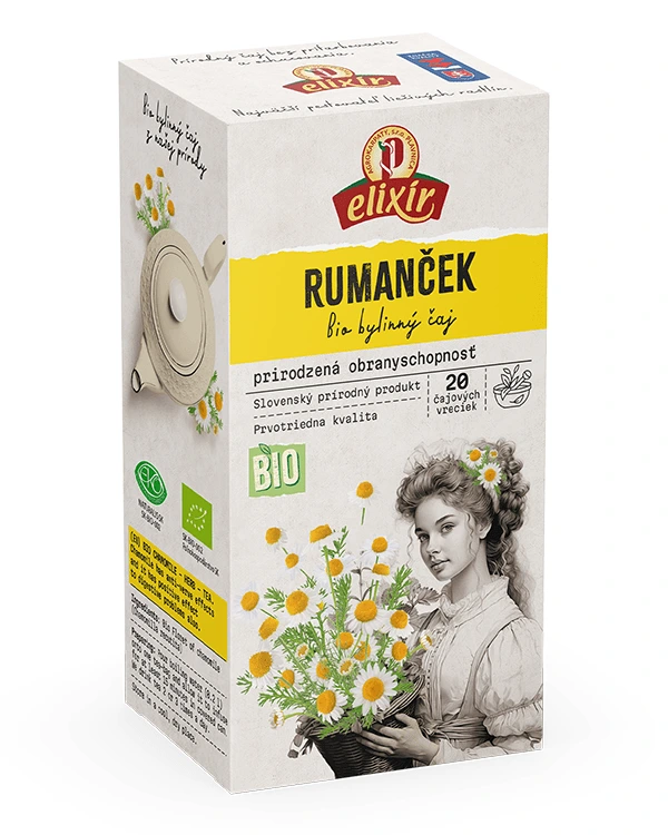 Produktové balenie Rumanček kamilkový BIO
