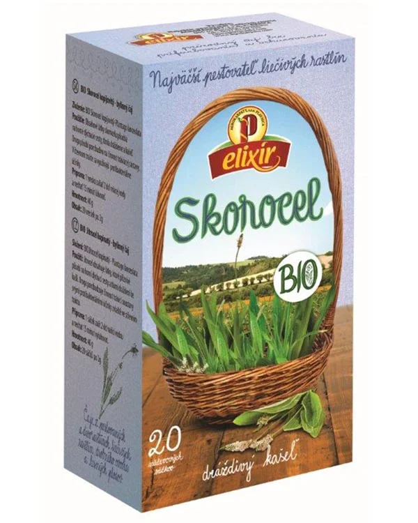 Produktové balenie Skorocel kopijovitý BIO