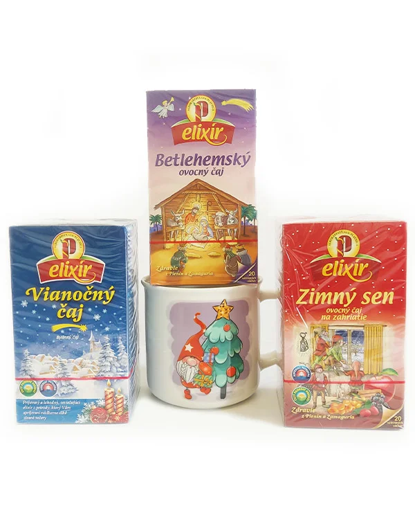 Produktové balenie Vianočné trio + hrnček škriatok