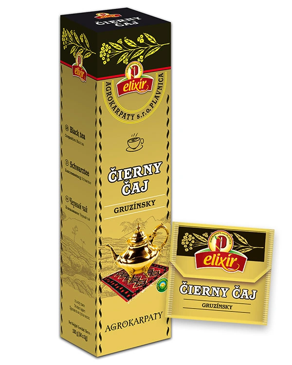 Produktové balenie Čierny čaj - zásobník