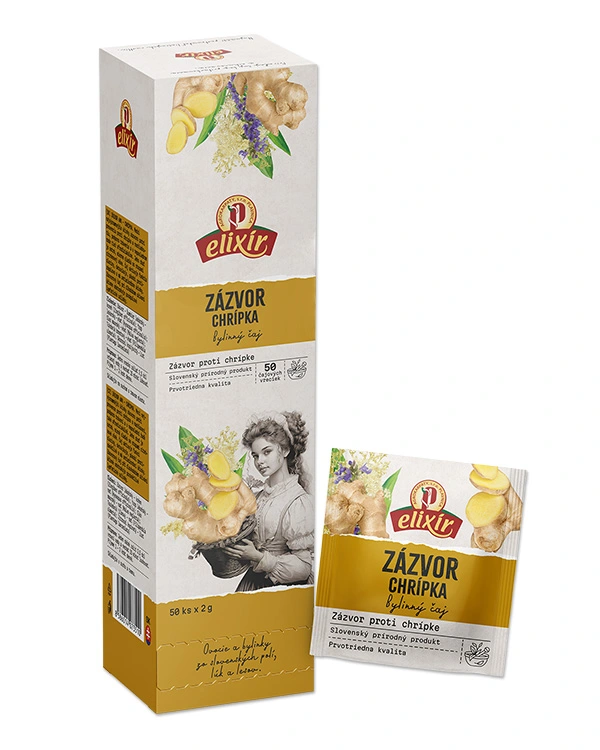 Produktové balenie Zázvor - zásobník