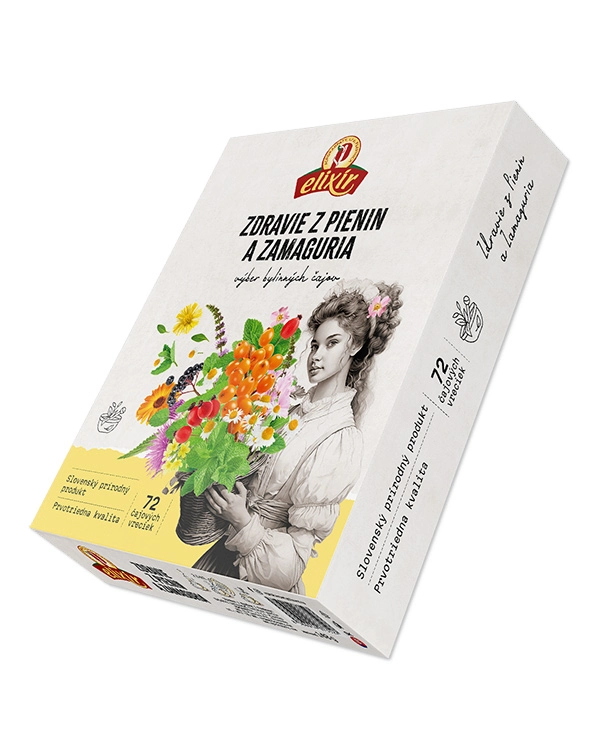 Produktové balenie Zdravie z Pienin a Zamaguria - gastro stojan
