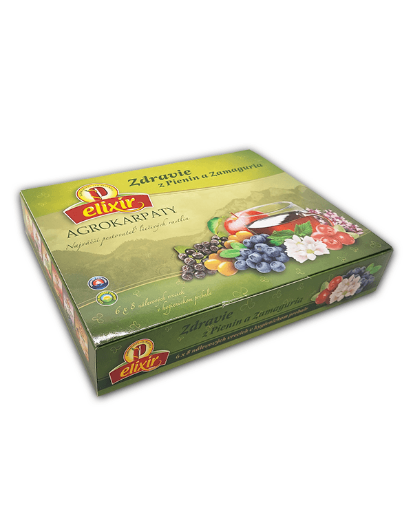 Produktové balenie Elixír ovocný mix - čajová kazeta