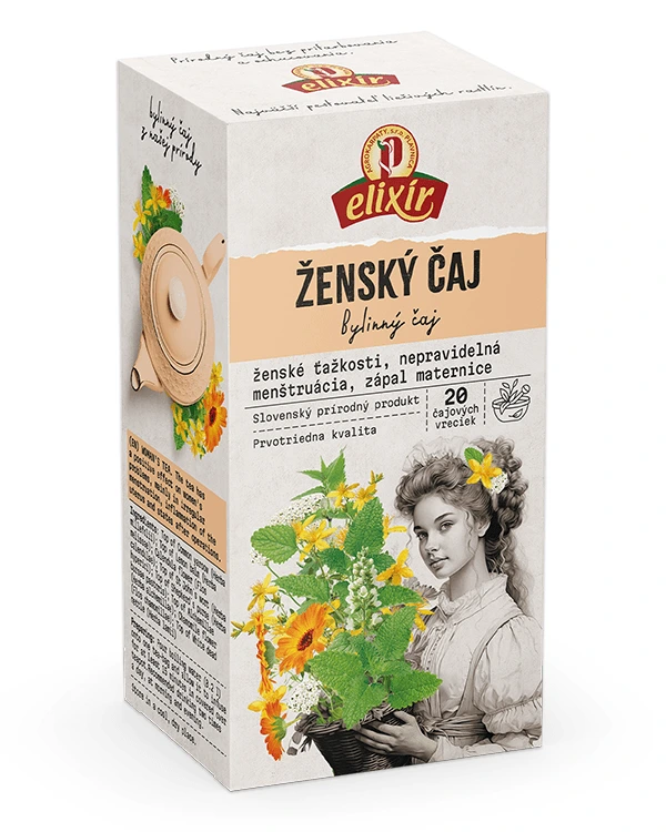 Produktové balenie Ženský čaj